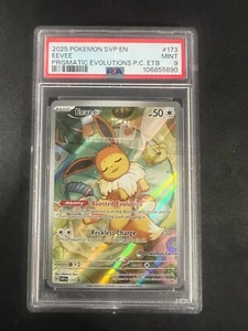 Eevee Graded PSA 9 Pokemon Center SVP173 Trading Card Game - Picture 1 of 2