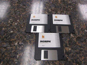 Vintage MORPH Version 2.5 Software 3.5" Disks for Mac by Graphon - LZ40 - Picture 1 of 4