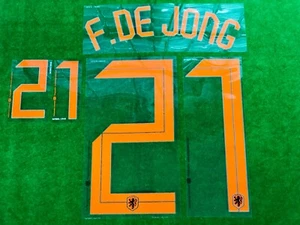 OFFICIAL NETHERLANDS KNVB Holland Away 2020-21 PLAYER PRINT - Picture 1 of 13
