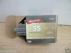 5040 X  ARROW P-35 3/8" STAPLES FOR THE P35 PLIER STAPLER - Picture 1 of 1