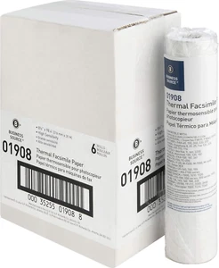 01908 Fax Paper 1/2-Inch Core -Inch H-Inch Sensitivity 8-1/2-Inch X98 Ft WE - Picture 1 of 5