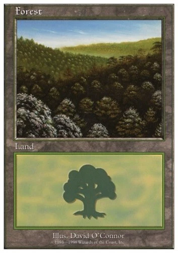 Forest (White) ~ Near Mint Battle Royale MTG Magic UltimateMTG Land Card - Image 1 of 1