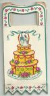Judaica Israel Old Decorated Gift Cardboard Paper Bag Mazal Tov Wedding