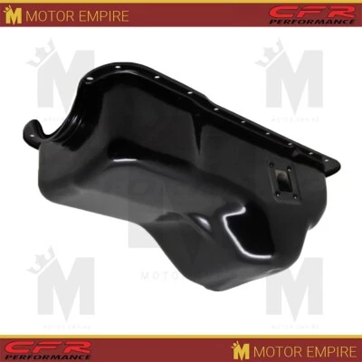 Fits 1981-84 Ford 302 5.0L Truck E- F100 F150 F250 Bronco Oil Pan Black Steel - Image 1 of 2