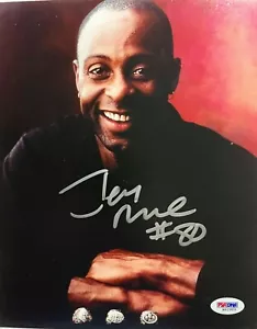 Jerry Rice Signed 8x10 - SF 49ers, Raiders, HOF, G.O.A.T. PSA/DNA Authenticated - Picture 1 of 3