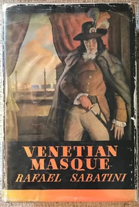 SABATINI "VENETIAN MASQUE" 1934 1ST CAN ED HC/DJ N.C. WYETH COVER ART - Bild 1 von 1