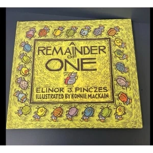A Remainder of One - Hardcover By Pinczes, Elinor brand New Hard Cover W/jacket - Imagen 1 de 12