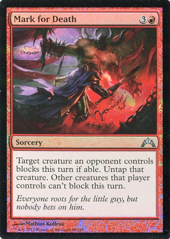 MTG - Gatecrash - Mark for Death - Foil - NM - Image 1 of 1