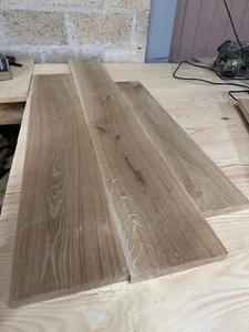 Oak Boards - Oak Shelves Various Sizes Kiln dried Planed & square 26mm Thick - Picture 1 of 5