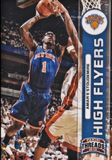 2012-13 Panini Threads High Flyers Knicks Basketball Card #30 Amare Stoudemire