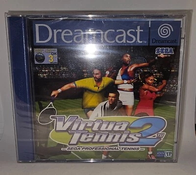 Virtua Tennis 2 (Sega Dreamcast, 2001) *BRAND NEW SEALED* - Image 1 of 4