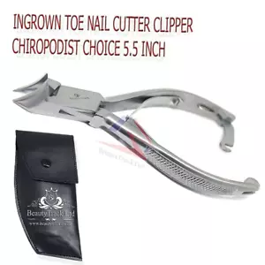 CHIROPODY TOE NAIL CLIPPERS CUTTER FOR THICK HEAVY DUTY FUNGUS INGROWN NAILS - Picture 1 of 4