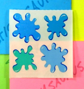 Vintage Sandylion Blue Splash Sticker Mod - Picture 1 of 4