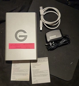 G-Technology G-DRIVE 4TB USB 3.0 External Hard Drive Silver 0G03594 - Picture 1 of 8