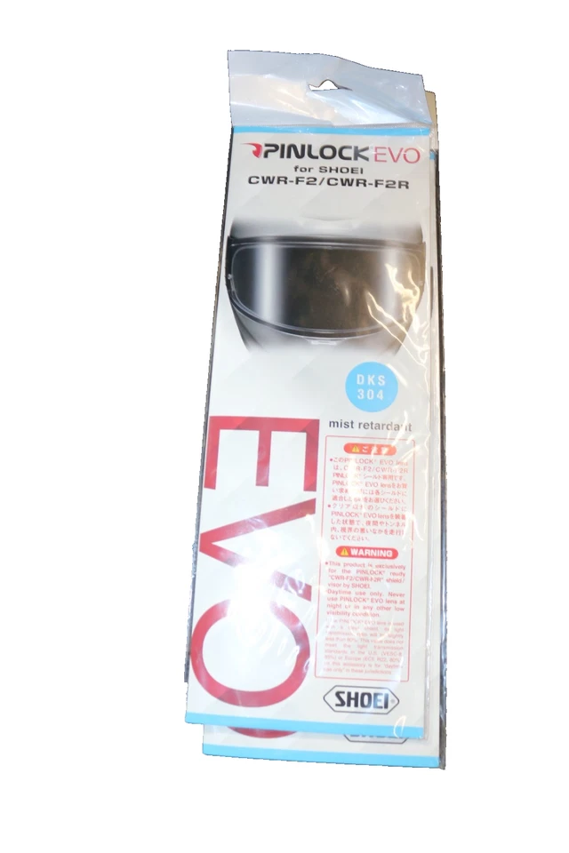 NUEVO Inserto Pinlock EVO para Shoei CWR-F2/CWR-F2R DKS 304 Foto 1 de 1