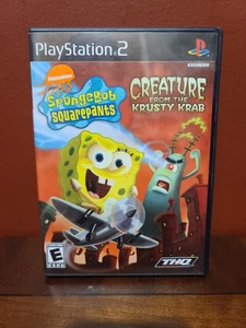 SpongeBob Creature from the Krusty Krab (Sony PlayStation 2 PS2, 2006) Used - Picture 1 of 3
