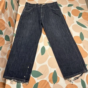 Levi's Silvertab Oversized Blue Jeans Herren 37x28,5 Dark Wash Baggy Wide Leg - Bild 1 von 14