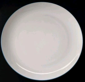 SET OF 4 NORITAKE COLORWAVE TURQUOISE DINNER PLATES 10 3/4" - Picture 1 of 2