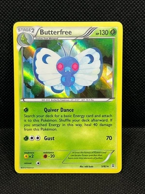 Pokémon TCG Butterfree 5/83 Generations Holo - Image 1 of 4