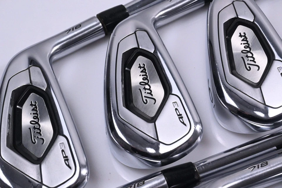 Titleist 718 AP3 Irons / 4-PW+48° / X-Flex AMT Tour White X100 Shafts - Image 1 of 4