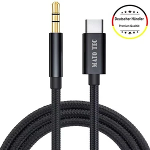 USB C Aux Kabel in Audio USB C Adapter Klinke 3,5mm für Samsung, Huawei, Xiaomi - Bild 1 von 7