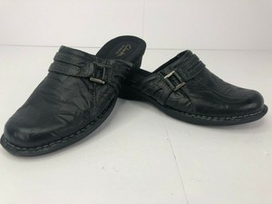 clarks womens clogs black