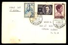 Mayfairstamps Grèce FDC 1956 King Combo Queen couverture premier jour aaj_84059