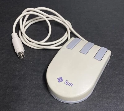 SUN 370-1586 Type-5c Mechanical 3 Button Mouse Model Compact1 Mouse - Image 1 of 4