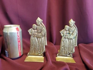 BOOKENDS Vintage pair of Brass Joseon Style K-Drama, made in Korea - Picture 1 of 10