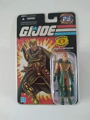 Hasbro Gi Joe 25 Aniversario Cobra Emperor: Serpentor  Foto 1 de 4