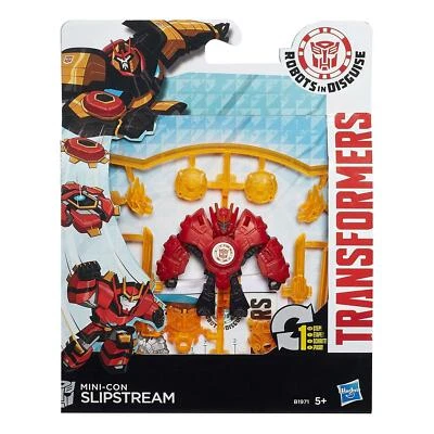 Transformers Robots in Disguise Mini-Con SLIPSTREAM (Red) Figure by Hasbro - Image 1 of 4
