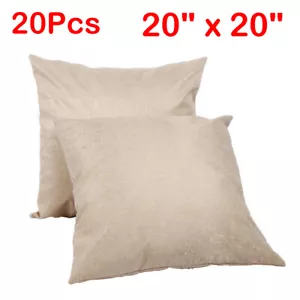 Funda de almohada de 20"" x 20"" de sublimación con cojín para la cintura - Imagen 1 de 11