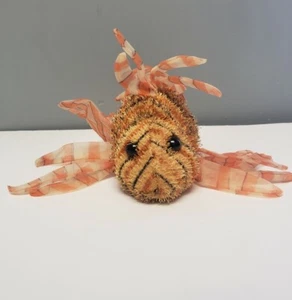 Webkinz Lionfish Plush Stuffed Animal Striped Orange Lion Fish Ganz Lionfish - Picture 1 of 13