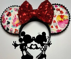 Orejas de ratón inspiradas en múltiples personajes para San Valentín HECHAS A MANO - Imagen 1 de 12