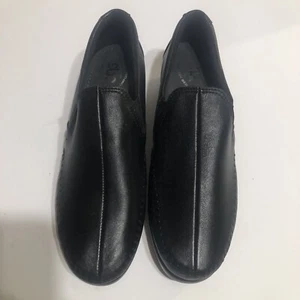 SAS Dream Black Leather Women's Shoes Sz 7N NWOB - Picture 1 of 6