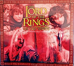 Lord Of The Rings The Two Towers 2003 16-Month Calendar Brand New & Sealed - Picture 1 of 2