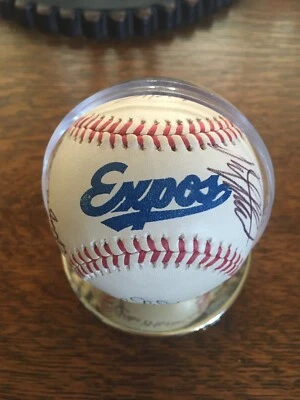 Montreal Expos 25th Anniversary Celebration 1993 Signed Baseball - Image 1 of 4