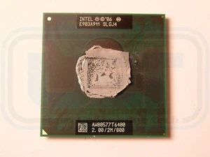 Intel Studio 1737 1537 Laptop Processor F237M Core 2 T6400 2.0GHz 800MHz 2MB - Picture 1 of 3