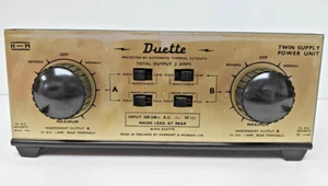 Duette Twin Supply Power Unit Model Train Transformer Controller - Picture 1 of 3