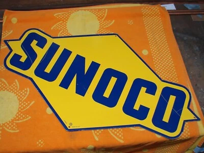 Original 1950's Sunoco Service Station Sign - Image 1 of 4