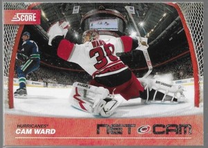 2010-11 Cam Ward Panini Score Net Cam #10