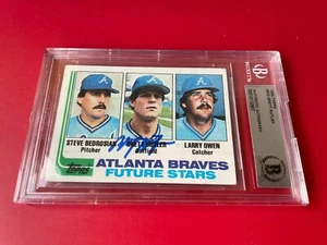 Brett Butler 1982 Topps Future Stars Rookie Card Signed Auto Beckett BAS - Picture 1 of 2