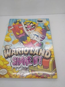 WARIO LAND Shake It Prima Official Video Game Guide Nintendo Wii NEW SEALED - Picture 1 of 7