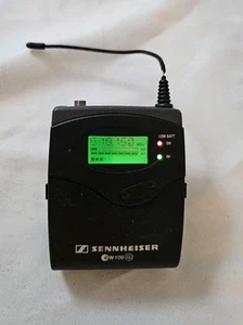 Sennheiser ew100 G2 EK100 Wireless Mic Bodypack Receiver 518-554 +Mounting Plate - Picture 1 of 10