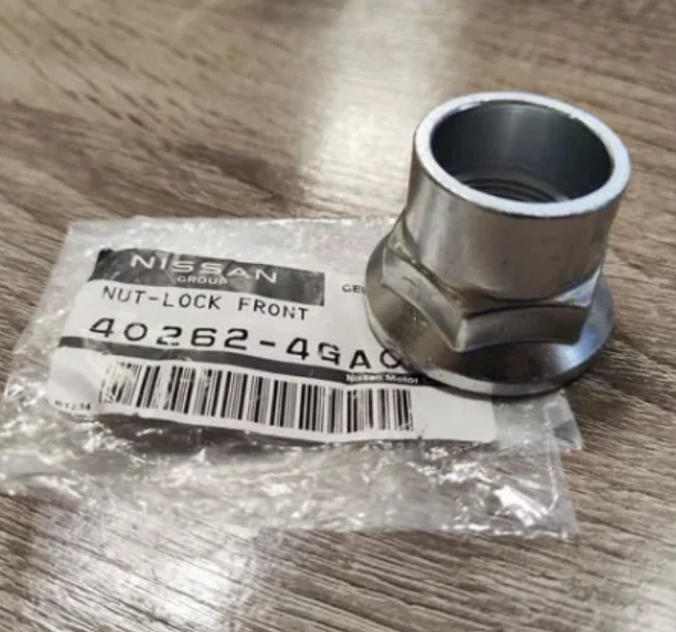 PORCA DE CUBO FRONTAL GENUÍNA NISSAN LEAF INFINITI Q50 Q60 Q70 402624GA0C - Imagem 1 de 1