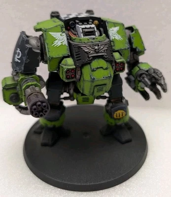 Warhammer 40K Hijos de Medusa ProPainted Primaris Redemptor Dreadnought Mano de Hierro Foto 1 de 4