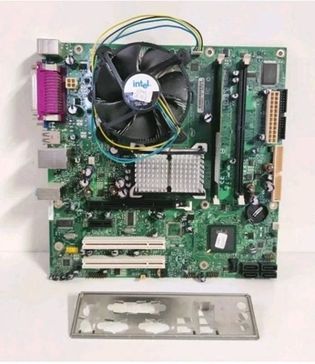 INTEL D946GZIS, D66165-302 - Intel Motherboard LGA775 + CPU Intel + RAM ✅ - Immagine 1 di 4