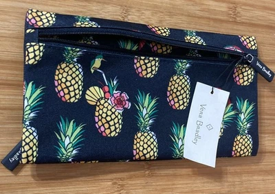 Bolsa para lápices Vera Bradley tucán fiesta aligerar estuche escolar nuevo con etiquetas precio de venta sugerido por el fabricante $29 Foto 1 de 4