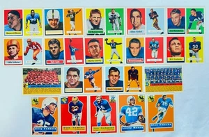 The Ultimate 1956 1957 Topps Archives Football Cards~Lenny Moore~Billy Vessels - Picture 1 of 2