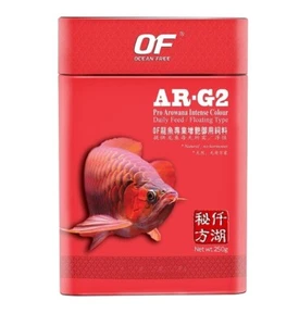 Ocean Free AR-G2 Pro Arowana Intense Colour Aquarium Fish Food 250 g size S/L - Picture 1 of 18